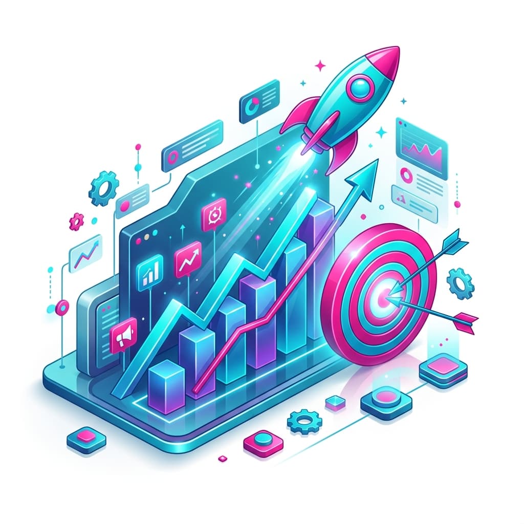 Performance Marketing Illustration